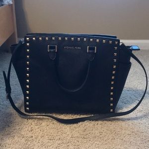Michael Kors large selma studded tote